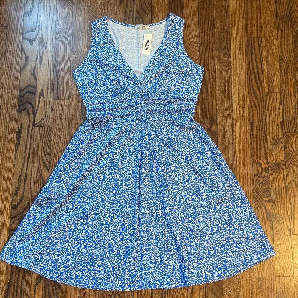 NWT Blue floral sundress